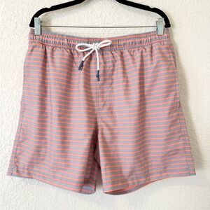 Southern Tide Skipjack Striped Swim Trunks Size L